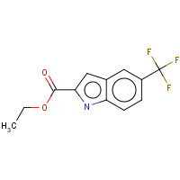 201929-84-2 5-(TRIFLUOROMETHYL)INDOLE-2-CARBOXYLIC ACID ETHYL ESTER chemical structure