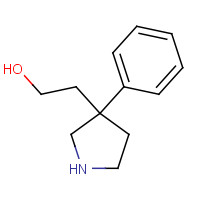 52423-63-9 2-(3-PHENYLPYRROLIDIN-3-YL)ETHANOL chemical structure