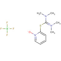 255825-38-8 2-(1-Oxy-pyridin-2-yl)-1,1,3,3-tetramethylisothiouronium tetrafluoroborate chemical structure