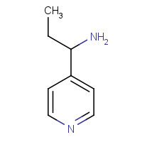 60289-68-1 1-PYRIDIN-4-YL-PROPYLAMINE chemical structure