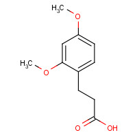 22174-29-4 3-(2 4-DIMETHOXYPHENYL)PROPIONIC ACID chemical structure