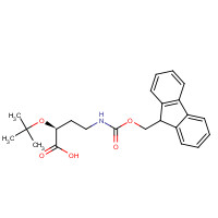 905857-46-7 (2S)-2-tert-Butyloxy-4-(9-fluorennylmethoxy)-carbonylaminobutyric Acid chemical structure