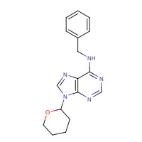 2312-73-4 N-Benzyl-9-(tetrahydro-2H-pyran-2-yl)adenine chemical structure