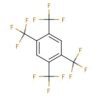 320-23-0 1,2,4,5-TETRAKIS(TRIFLUOROMETHYL)BENZENE chemical structure