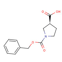 192214-00-9 (S)-1-Cbz-pyrrolidine-3-carboxylic acid chemical structure