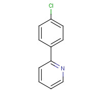 5969-83-5 2-(4-chlorophenyl)pyridine chemical structure