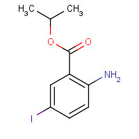 1131605-44-1 isopropyl 2-amino-5-iodobenzoate chemical structure