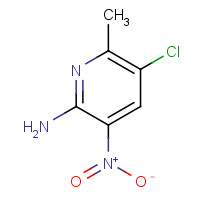 56960-82-8 2-AMINO-3-NITRO-5-CHLORO-6-PICOLINE chemical structure
