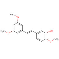 108957-73-9 5-[(E)-2-(3,5-dimethoxyphenyl)ethenyl]-2-methoxy-phenol chemical structure