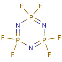 15599-91-4 HEXAFLUOROCYCLOTRIPHOSPHAZENE chemical structure
