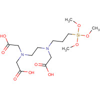 84127-79-7 N-[(3-Trimethoxysilyl)propyl]ethylenediaminetriacetic  acid chemical structure