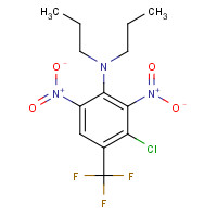 29091-20-1 3-chloro-2,6-dinitro-N,N-dipropyl-4-(trifluoromethyl)aniline chemical structure