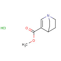 33630-87-4 1-Azabicyclo[2.2.2]oct-2-ene-3-carboxylic acid methyl ester hydrochloride chemical structure