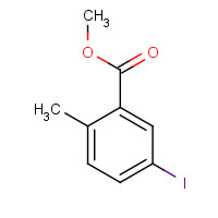 103440-54-6 BENZOIC ACID,5-IODO-2-METHYL-,METHYL ESTER chemical structure