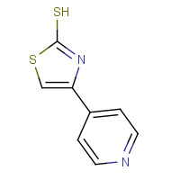 77168-63-9 4-(4-Pyridinyl)thiazole-2-thiol chemical structure