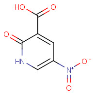 6854-07-5 2-Hydroxy-5-nitronicotinic acid chemical structure