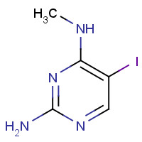 1150618-13-5 5-iodo-N4-methylpyrimidine-2,4-diamine chemical structure
