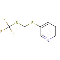 864684-86-6 3-TRIFLUOROMETHYLSULFANYLMETHYLSULFANYL-PYRIDINE chemical structure