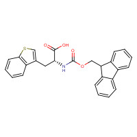 177966-61-9 FMOC-D-3-BENZOTHIENYLALANINE chemical structure