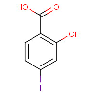 16870-28-3 2-HYDROXY-4-IODOBENZOIC ACID chemical structure