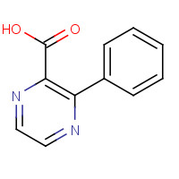2881-85-8 3-PHENYL-2-PYRAZINECARBOXYLIC ACID chemical structure