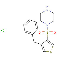 864759-61-5 4-(BENZO[B]THIOPHENE-3-SULFONYL)-PIPERAZINE HYDROCHLORIDE chemical structure