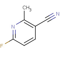 375368-85-7 5-CYANO-2-FLUORO-6-PICOLINE chemical structure