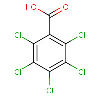 1012-84-6 PENTACHLOROBENZOIC ACID chemical structure