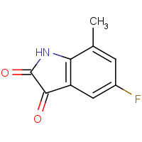 749240-57-1 5-Fluoro-7-Methyl Isatin chemical structure