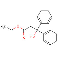 894-18-8 b-Hydroxy-b-phenylbenzenepropionic acid ethyl ester chemical structure