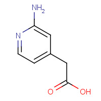 887580-47-4 2-Amino-4-pyridineacetic acid chemical structure