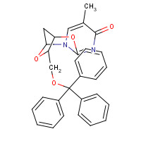25442-42-6 5-O-Triphenylmethyl-2-deoxy-2,3-didehyrothymidine chemical structure
