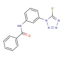 63967-10-2 N-(3-(5-MERCAPTO-1H-TETRAZOL-1-YL)PHENYL)BENZAMIDE chemical structure