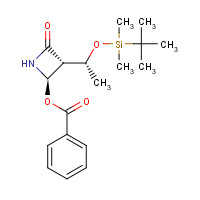 94944-10-2 (3R,4R)-4-Benzoyloxy-3-(1-tert-butyldimethlsilyloxy]ethyl)azetidin-2-one chemical structure