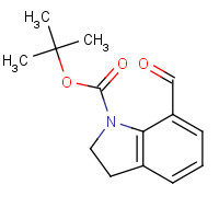 174539-67-4 1-BOC-2,3-DIHYDRO-7-INDOLECARBALDEHYDE chemical structure