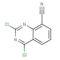 1150617-71-2 2,4-dichloroquinazoline-8-carbonitrile chemical structure
