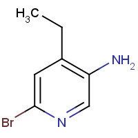 929617-29-8 6-bromo-4-ethylpyridin-3-amine chemical structure