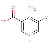 52834-09-0 4-Amino-5-chloronicotinic acid chemical structure