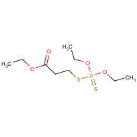 5969-94-8 Phosphorodithioic acid O,O-diethyl S-[2-(ethoxycarbonyl)ethyl] ester chemical structure