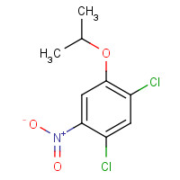 41200-97-9 1,5-dichloro-2-(1-methylethoxy)-4-nitrobenzene chemical structure