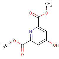 19872-91-4 dimethyl 4-hydroxypyridine-2,6-dicarboxylate chemical structure