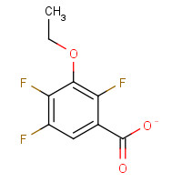 169507-61-3 2,4,5-TRIFLUORO-3-ETHOXY BENZOIC ACID chemical structure