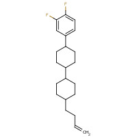 155266-68-5 Benzene,4-[4'-(3-butenyl)[1,1'-bicyclohexyl]-4-yl]-1,2-difluoro-,[trans(trans)]- chemical structure