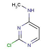 66131-68-8 4-Pyrimidinamine,2-chloro-N-methyl-(9CI) chemical structure
