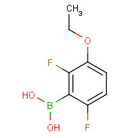 849062-00-6 2,6-Difluoro-3-ethoxybenzeneboronic acid chemical structure