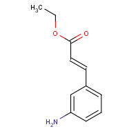 125872-97-1 3-AMINOCINNAMIC ACID ETHYL ESTER chemical structure