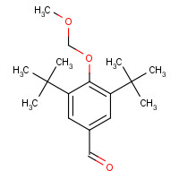 151166-75-5 3,5-di-tert-butyl-4-(methoxymethoxy)benzaldehyde chemical structure