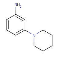 27969-75-1 3-Piperidin-1-ylaniline chemical structure