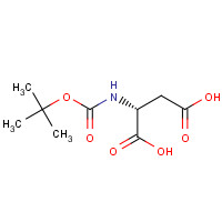 62396-48-9 Boc-D-Aspartic acid chemical structure