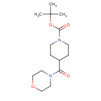 757949-39-6 1-BOC-4-(MORPHOLINE-4-CARBONYL)PIPERIDINE chemical structure